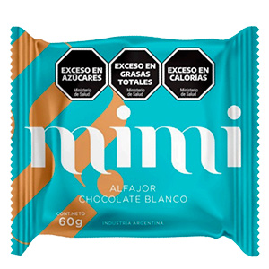 Alfajor blanco 60 gr.